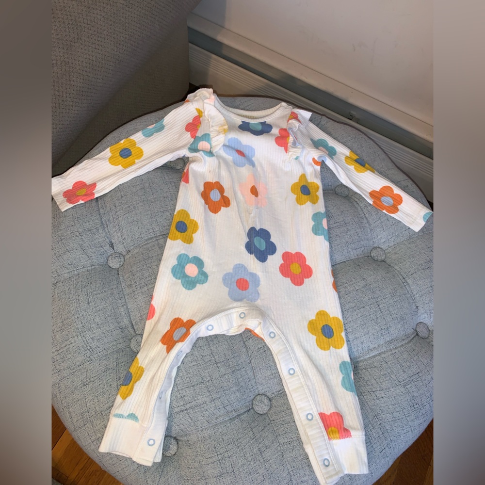Floral Toddler Romper